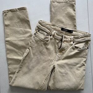 Ralph Lauren LAUREN women’s tan denim